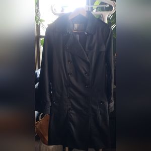 Banana Republic Petite Medium dark navy Trenchcoat
